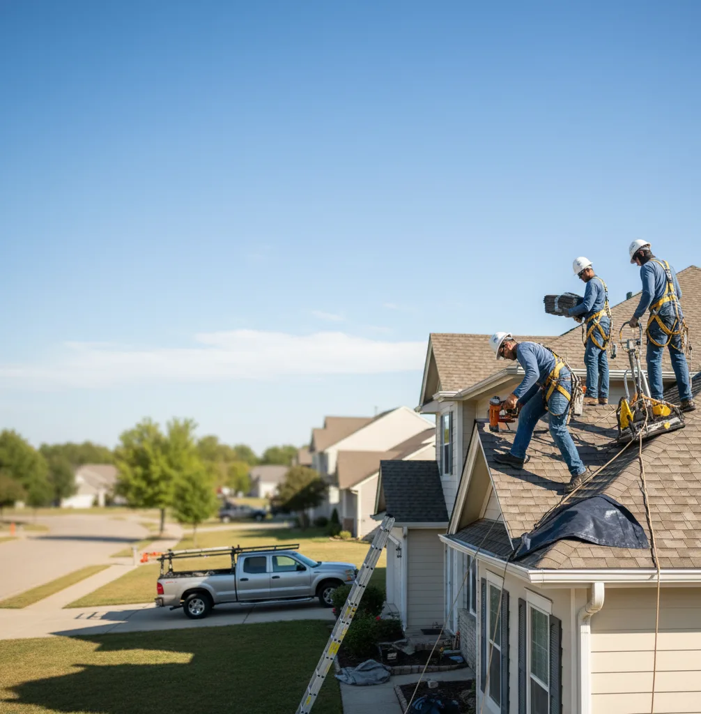 Roof Repair in De Soto